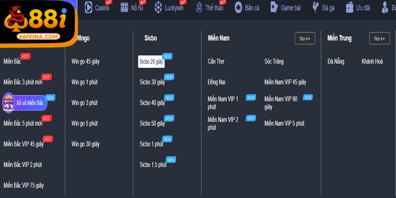 Chuyên mục Xổ Số 88I trong hệ sinh thái nội dung nhà cái 88I